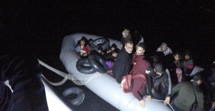 Çanakkale'de 110 kaçak göçmen yakalandı G3