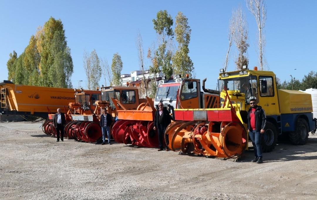 Van B&uuml;y&uuml;kşehir Belediyesinden kış hazırlığı