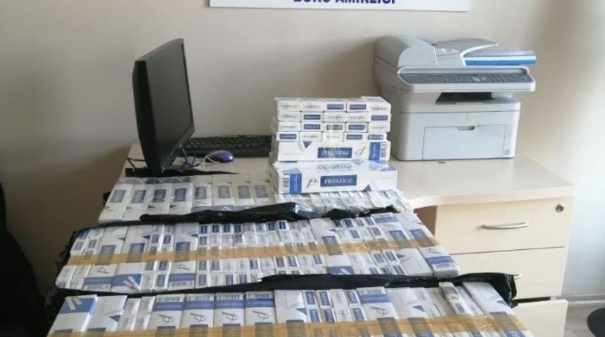 İslahiye polisinden ka&ccedil;ak sigara operasyonu