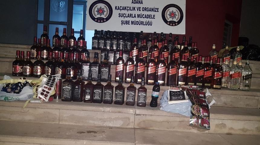 Adana&rsquo;da ka&ccedil;ak i&ccedil;ki operasyonu