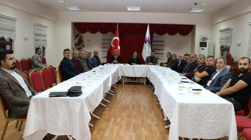 Başkan K&ouml;se muhtarlarla buluştu