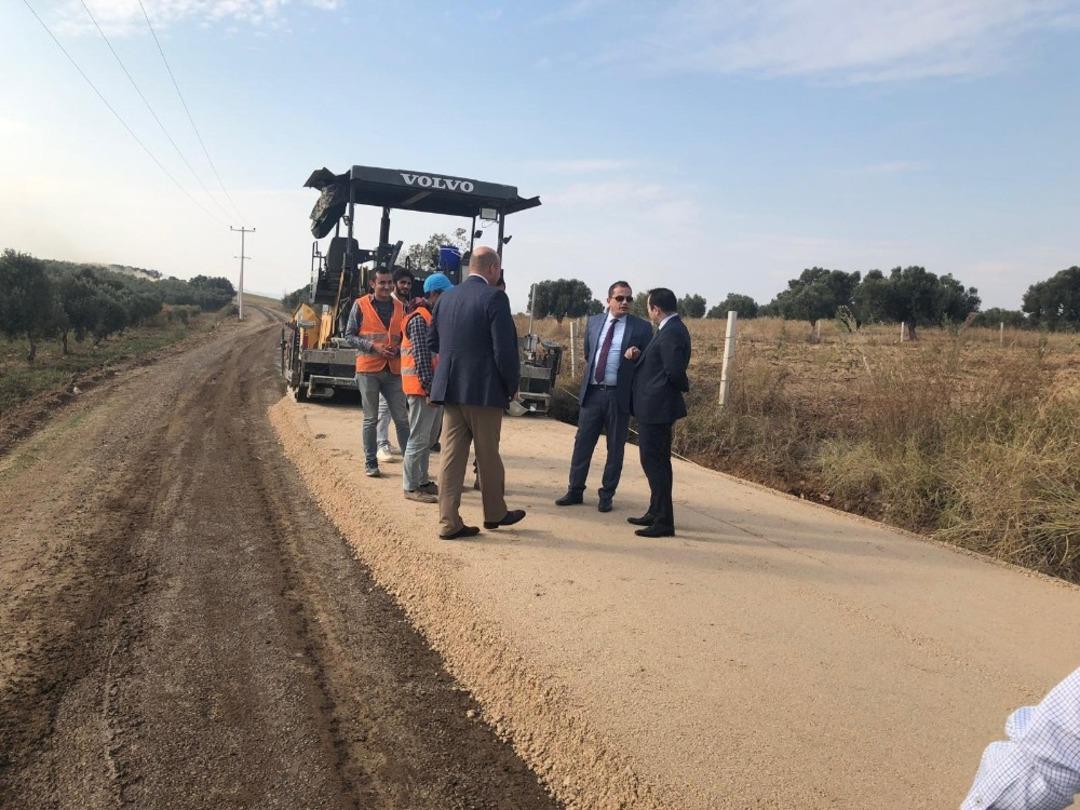 Manisa&rsquo;da &rsquo;Beton Yol&rsquo; uygulaması devam ediyor