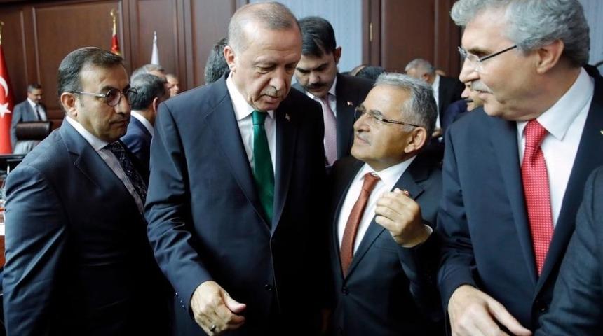 Başkan Büyükkılıç, Cumhurbaşkanı Erdoğan ile görüştü