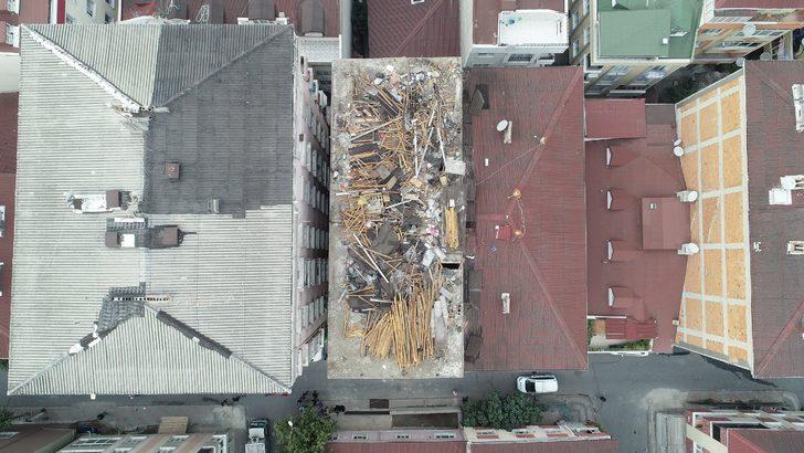 Yer: İstanbul! Riskli binaya komodinli, dolaplı önlem G5