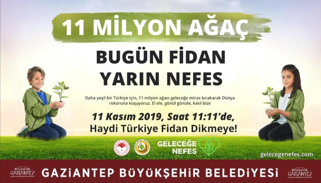 B&uuml;y&uuml;kşehir&rsquo;den &ldquo;geleceğe nefes&rdquo; kampanyasına destek
