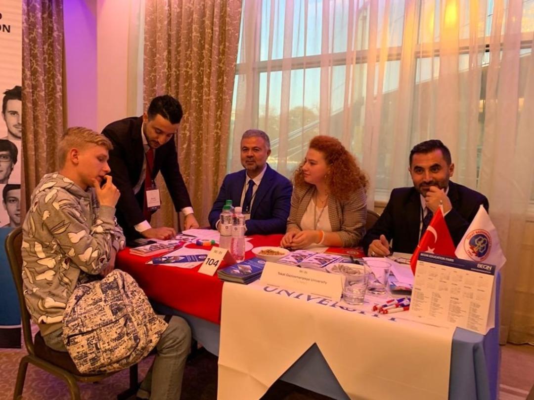 Tokat Gaziosmanpaşa &Uuml;niversitesi Kiev &uuml;niversite fuarında