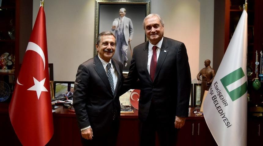 Bakkalcıoğlu&rsquo;ndan Ata&ccedil;&rsquo;a ziyaret