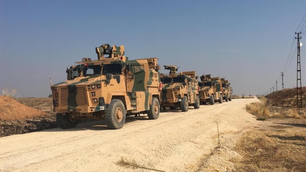 MSB: "Rusya Federasyonu ile 22 Ekim 2019 tarihinde So&ccedil;i&rsquo;de varılan mutabakat &ccedil;er&ccedil;evesinde T&uuml;rk ve Rus askeri unsurlarının ve İHA&rsquo;ların iştirakiyle ilk ortak devriye Fırat&rsquo;ın doğusundaki Derbesiye b&ouml;lgesinde başladı."