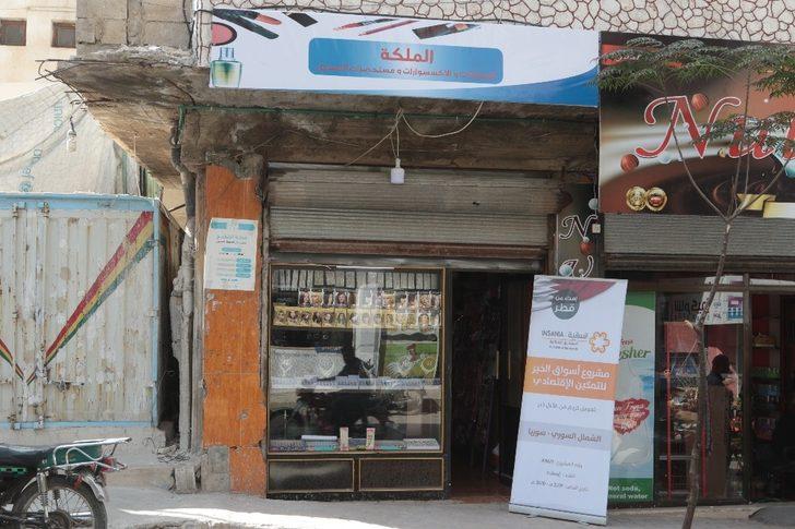 İdlib’te esnafa 18 dükkan G4