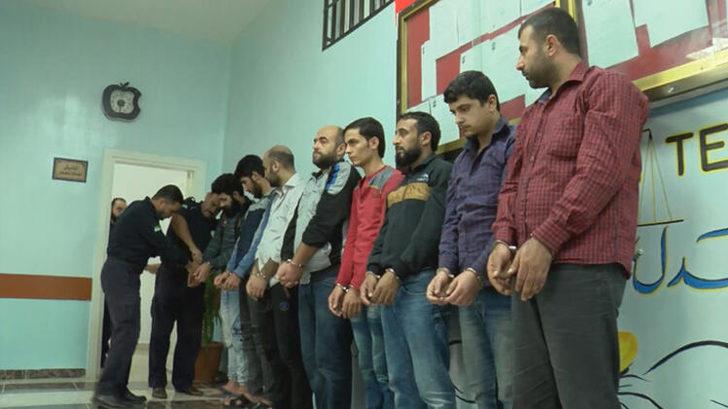 Afrin'de yargılanan DEAŞ'lı teröristler görüntülendi! 'Bağdadi'nin ölümü DEAŞ'ı bitirir' G2