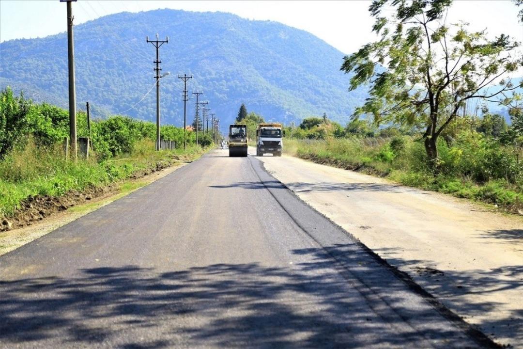 Dalaman Kapukargın-Sarsala Koyu yolu asfaltlandı