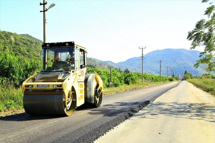 Dalaman Kapukargın-Sarsala Koyu yolu asfaltlandı G3