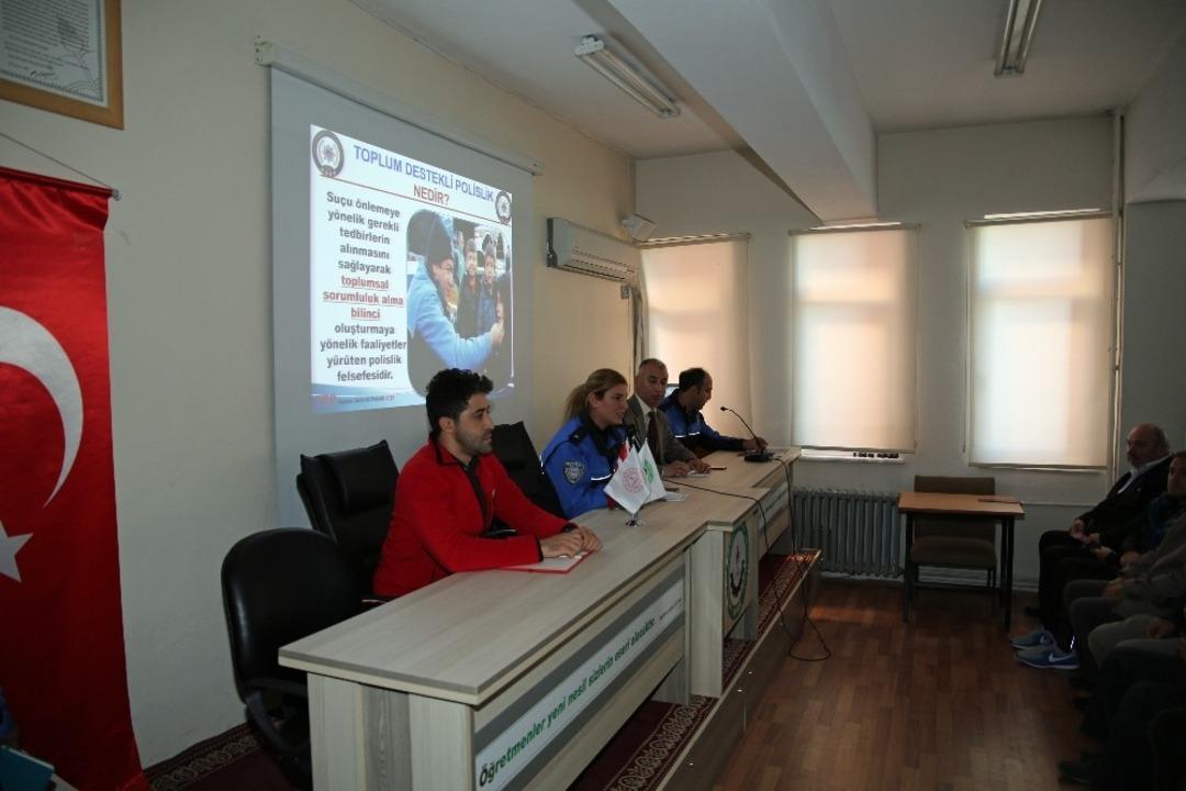 Melikgazi&rsquo;de Sorumluluk Alan Huzur Toplantısı D&uuml;zenlendi