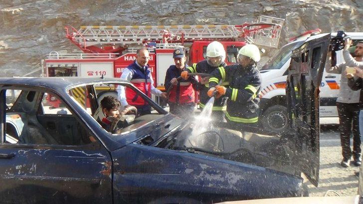 Hakkari’de nefes kesen tatbikat G4