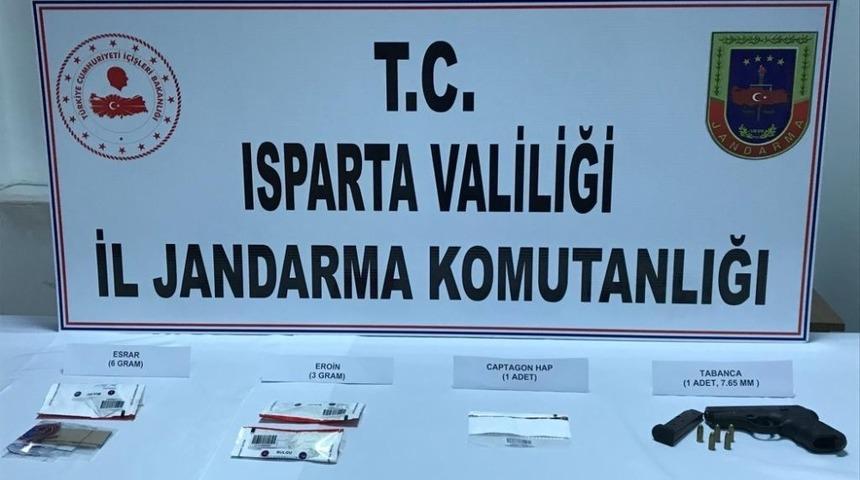 Isparta&rsquo;da 6 ş&uuml;pheliye adli işlem