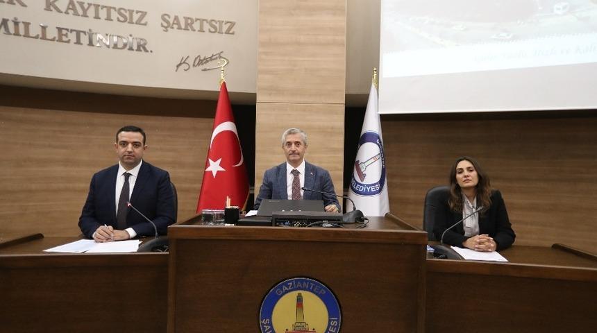 Şahinbey Belediyesi meclis toplantısı yapıldı