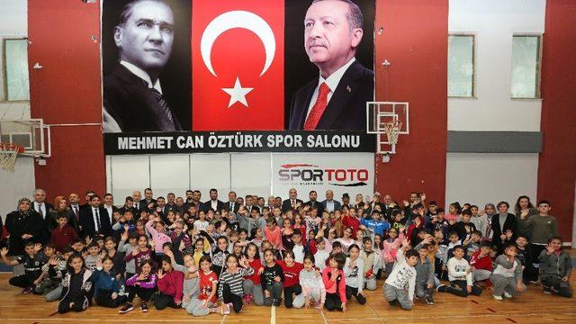 “Haydi Canik Spora” projesi hayata geçti