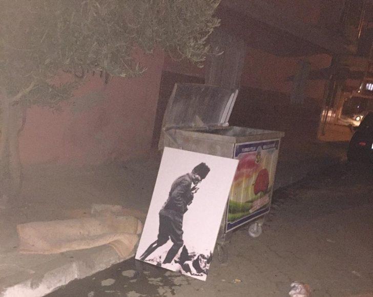 Çöpe bırakılan Atatürk portresini makam odasına astı G2