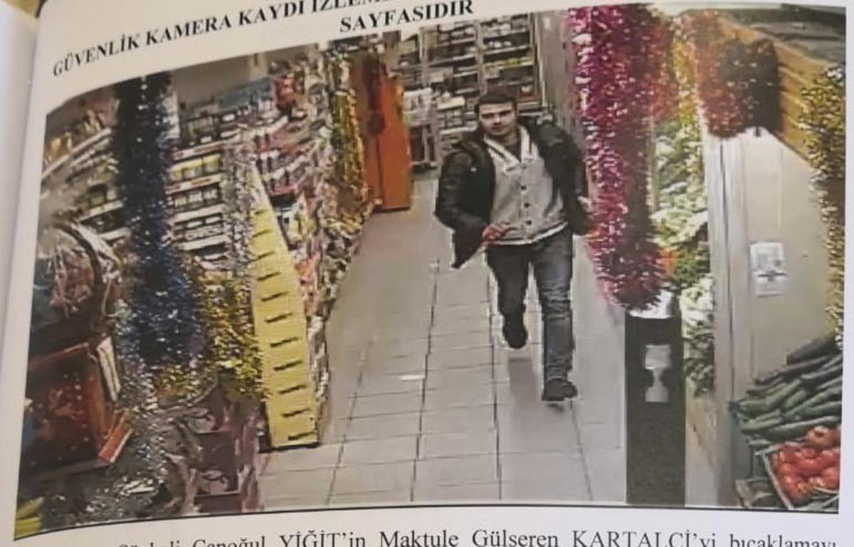 Ankara'daki kan donduran kadın cinayetinin g&ouml;r&uuml;nt&uuml;s&uuml; ortaya &ccedil;ıktı