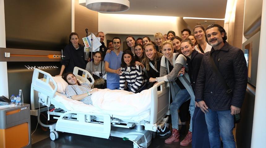 Fenerbahçe Opet'te Damla Çakıroğlu ameliyat edildi