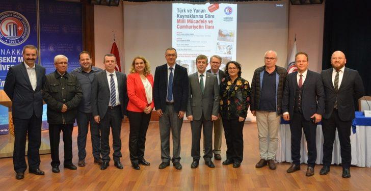 Türk ve Yunan kaynaklarına göre milli mücadele ve Cumhuriyetin ilanı konulu panel gerçekleştirildi G1
