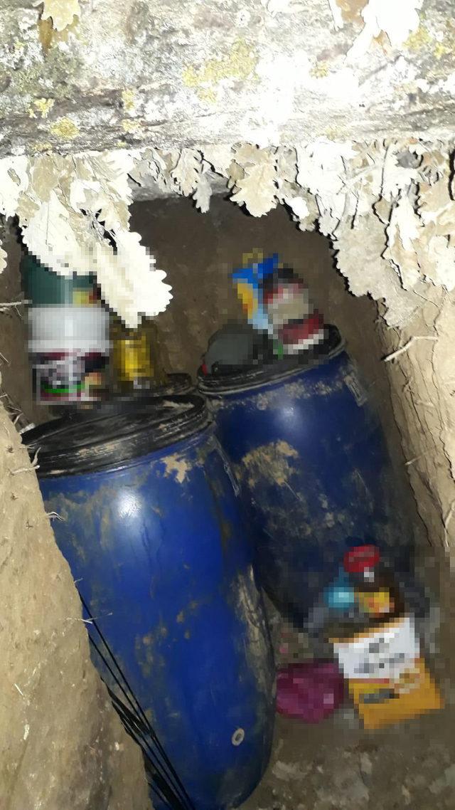 Teröristlerin sığınakları imha edildi 1