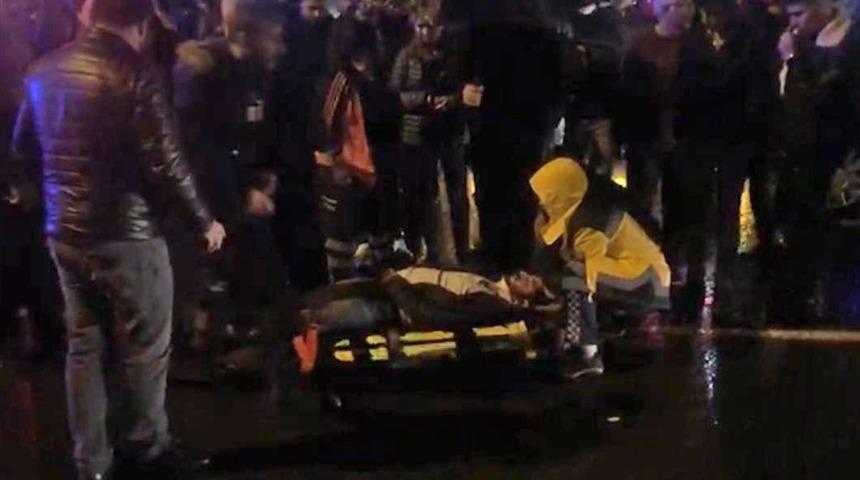 Ordu'da minibüsün çarptığı çift yaralandı