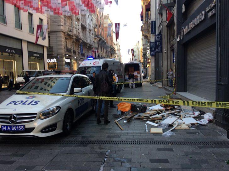 İstanbul'da acı olay... İstiklal Caddesi'nde 6. kattan düşen işçi öldü G2