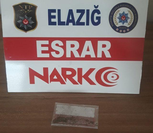 Elazığ da uyuşturucu ticaretine 3 tutuklama 1