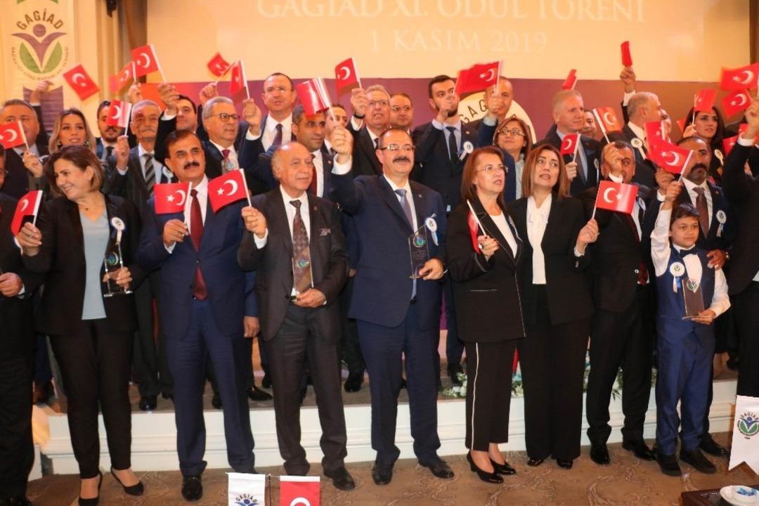 GAGİAD ödül töreni