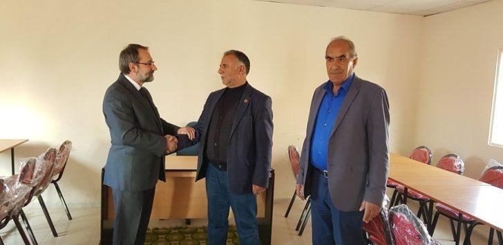 Karslı işadamı Yıldırım, Taziye Evleri’nin iç donanımına destek verdi G3