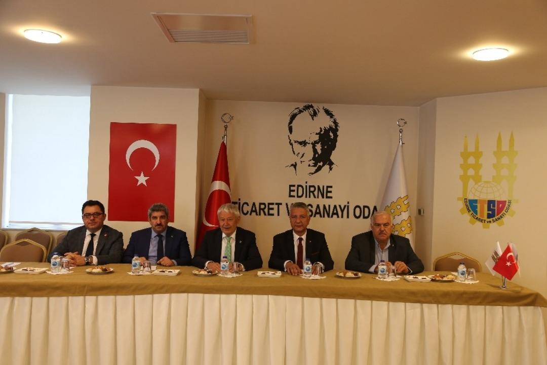 Kocaeli Ticaret Odasından ETSO&rsquo;ya ziyaret