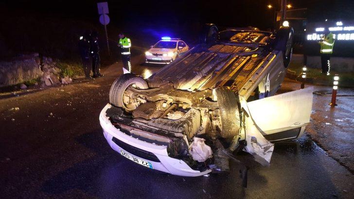 Otomobil takla attı: 1 yaralı G2