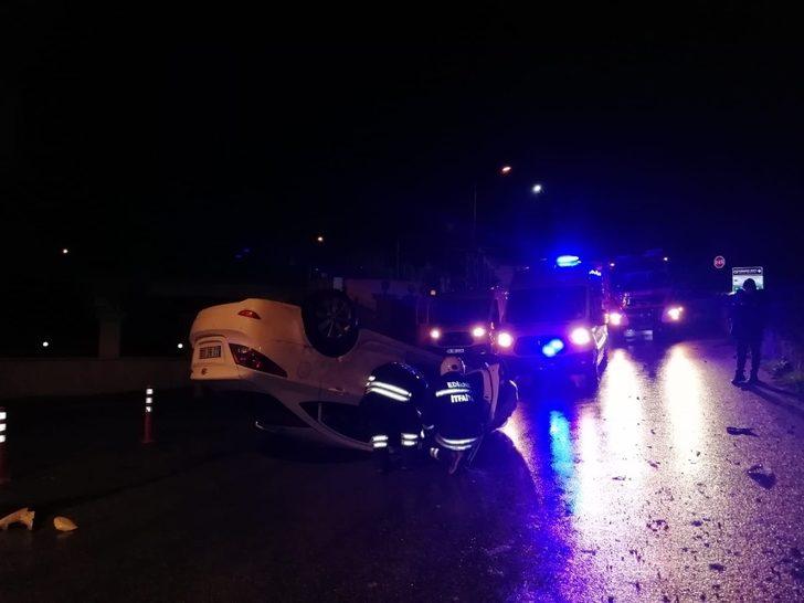 Otomobil takla attı: 1 yaralı G3