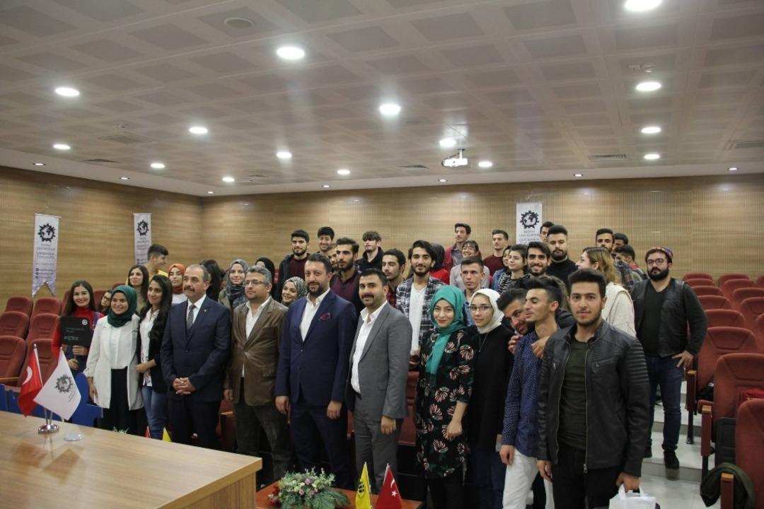 Usta-&Ccedil;ırak sohbetleri programı d&uuml;zenledi