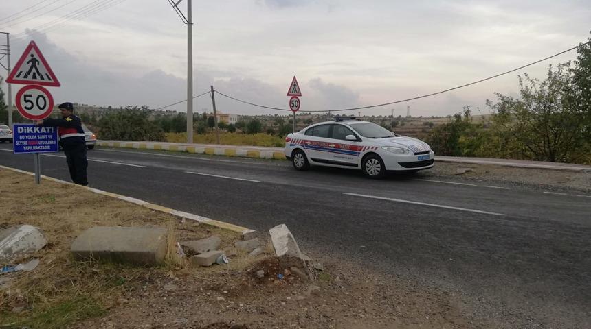 Mardin'de yaya öncelikli noktalarda drone'lu denetim