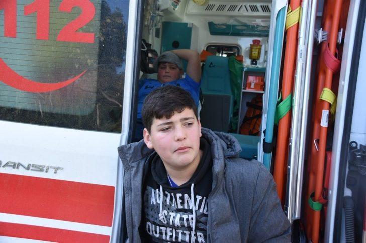 Pencereden girmeye çalışırken düşerek yaralandı G3