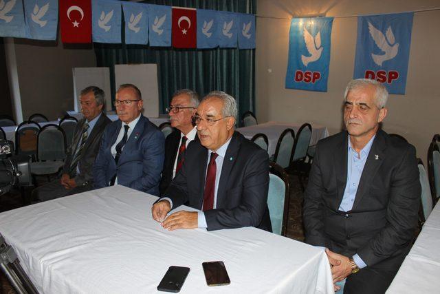 DSP Lideri Aksakal: Devletimizin dış güçlere karşı yürüttüğü her türlü mücadelenin arkasındayız