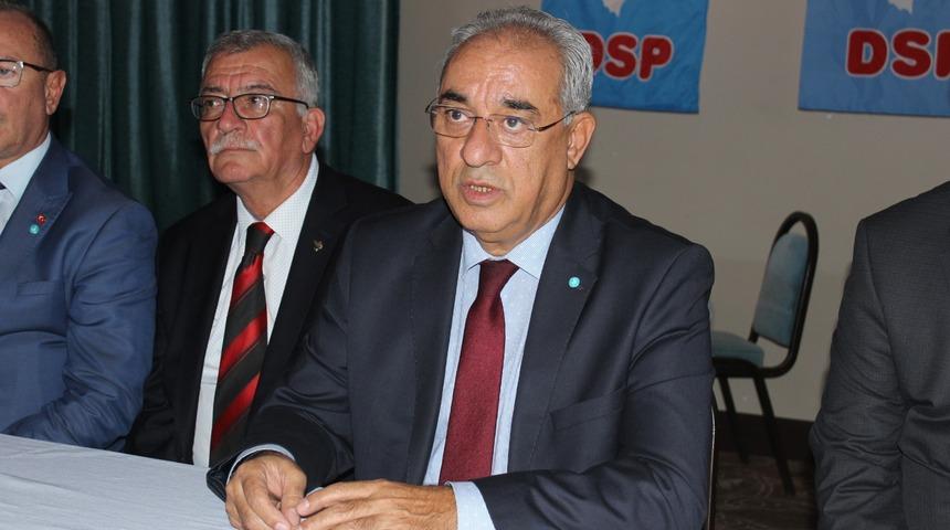 DSP Lideri Aksakal: Devletimizin dış g&uuml;&ccedil;lere karşı y&uuml;r&uuml;tt&uuml;ğ&uuml; her t&uuml;rl&uuml; m&uuml;cadelenin arkasındayız