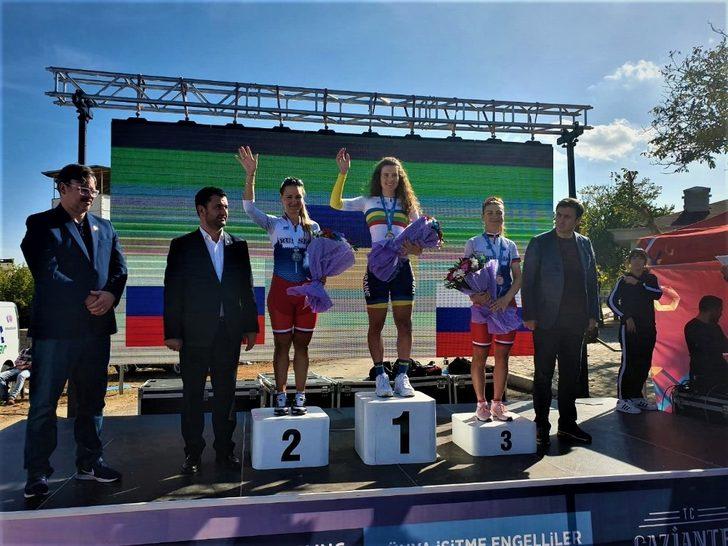 Dünya işitme engelliler bisiklet şampiyonası sona erdi G1