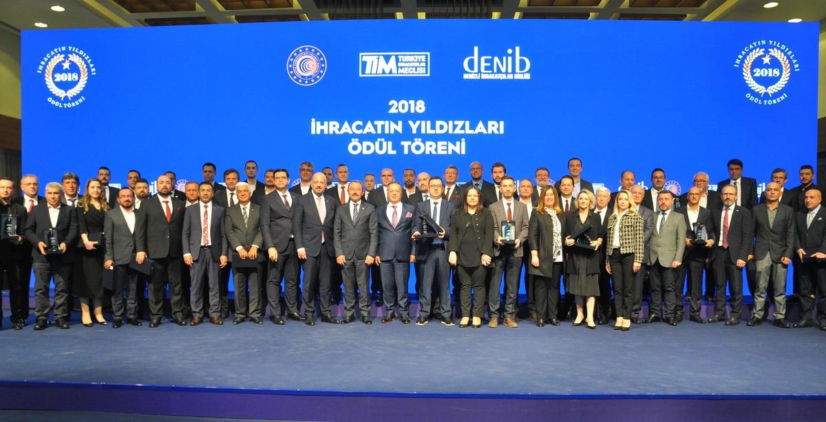 Denizli ve Uşak'tan en &ccedil;ok ihracat yapan 40 firmaya plaket