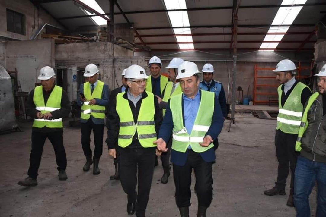 Başkan S&uuml;l&uuml;k, maden iş&ccedil;ileriyle bir araya geldi