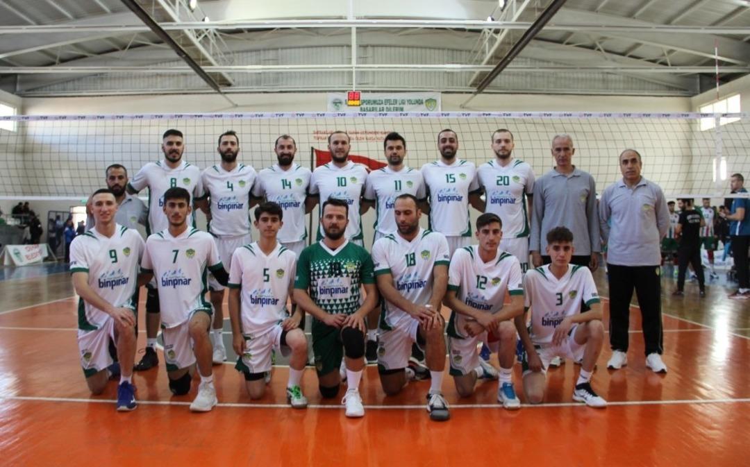 TVF Erkekler 1. Lig: Solhanspor: 2 - Cizre Bld: 3