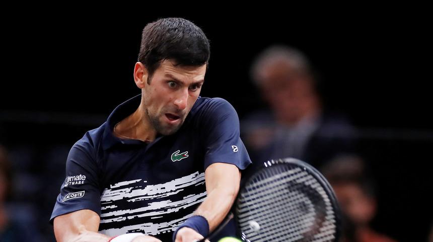 Novak Djokovic, Paris Masters Tenis Turnuvası'nda finale yükseldi