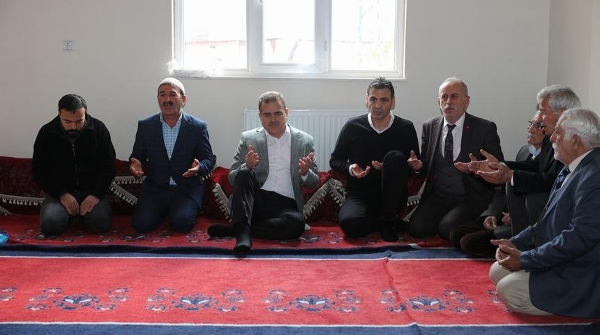 Vali Akbıyık’tan Taş ailesine taziye ziyareti