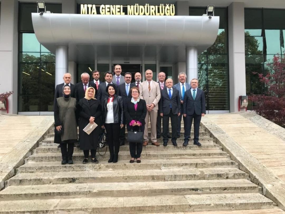 Baş-Zonder, MTA M&uuml;d&uuml;r&uuml; Erdem&rsquo;i makamında ziyaret etti