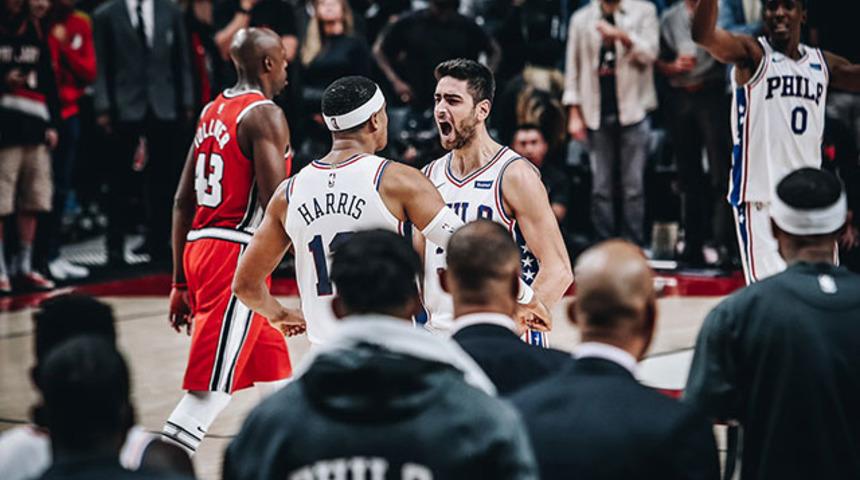 Philadelphia, Furkan Korkmaz’ın son saniye üçlüğü ile kazandı