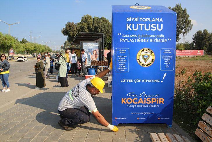 Yüreğir’de ‘Giysi Toplama Kutusu’ projesi G5