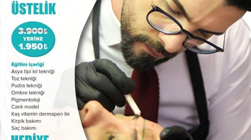 Kalıcı makyaj duayeni Elibol, Bursa&rsquo;da g&uuml;zellik uzmanlarıyla buluşacak