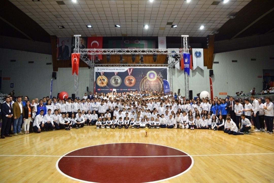 Bursa&rsquo;nın sporda gurur gecesi